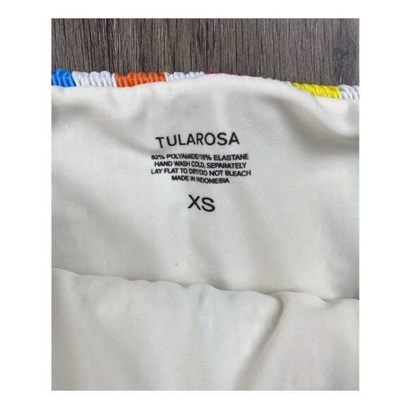 Tularosa Revolve Rainbow Striped Sammie Carnival Bikini Bottom Only -Size XS - Picture 5 of 8